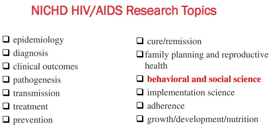 HIV and Aids Research Project Topics for students